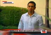 Hijo de Alicia Delgado pide condena contra Abencia Meza