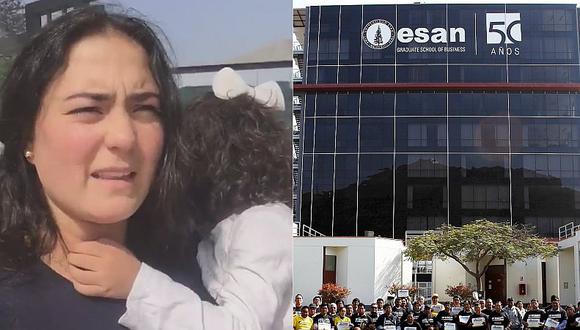 Universitaria denuncia que no la dejaron entrar a clases porque llevó a su hija en brazos (VIDEO)