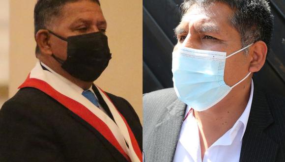 Ricardo Medina y Jaime Quito, congresistas por Arequipa. (Foto: Correo)
