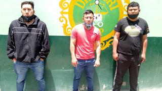 Detienen a tres sujetos en Chiclayo acusados de robar baterías valorizadas en más de 70 mil soles