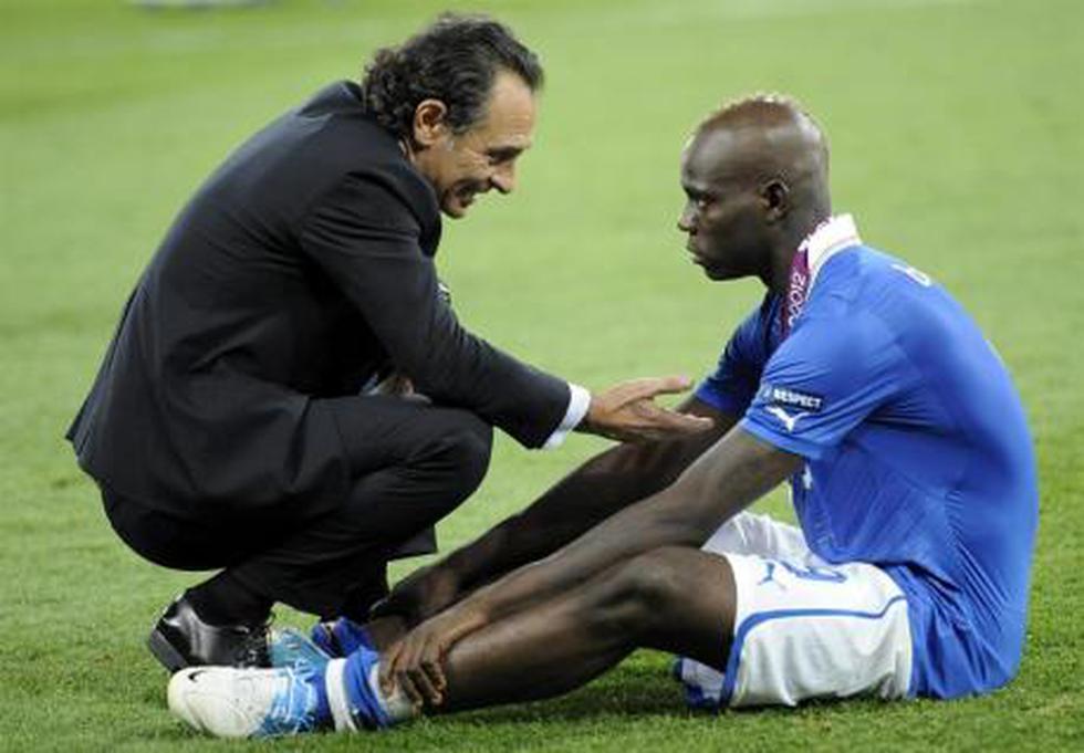 Balotelli, el hombre fuerte de la Eurocopa que terminó llorando
