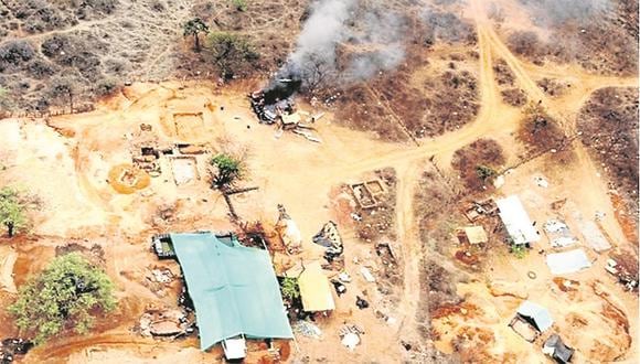 Piura: ¡Golpe a la minería ilegal en Suyo!