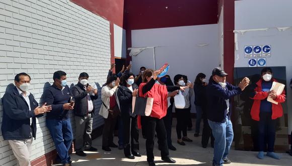 Dirigentes de trabajadores recién serán atendidos el 3 de mayo por alcalde provincial de Tacna Julio Medina.