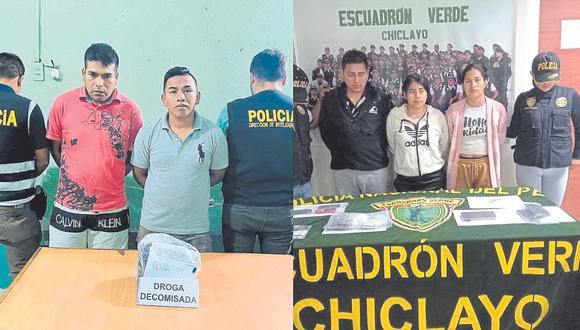 Cinco presuntos integrantes de las pandillas “Los Cachaquitos” y “Los Topos” fueron arrestados.