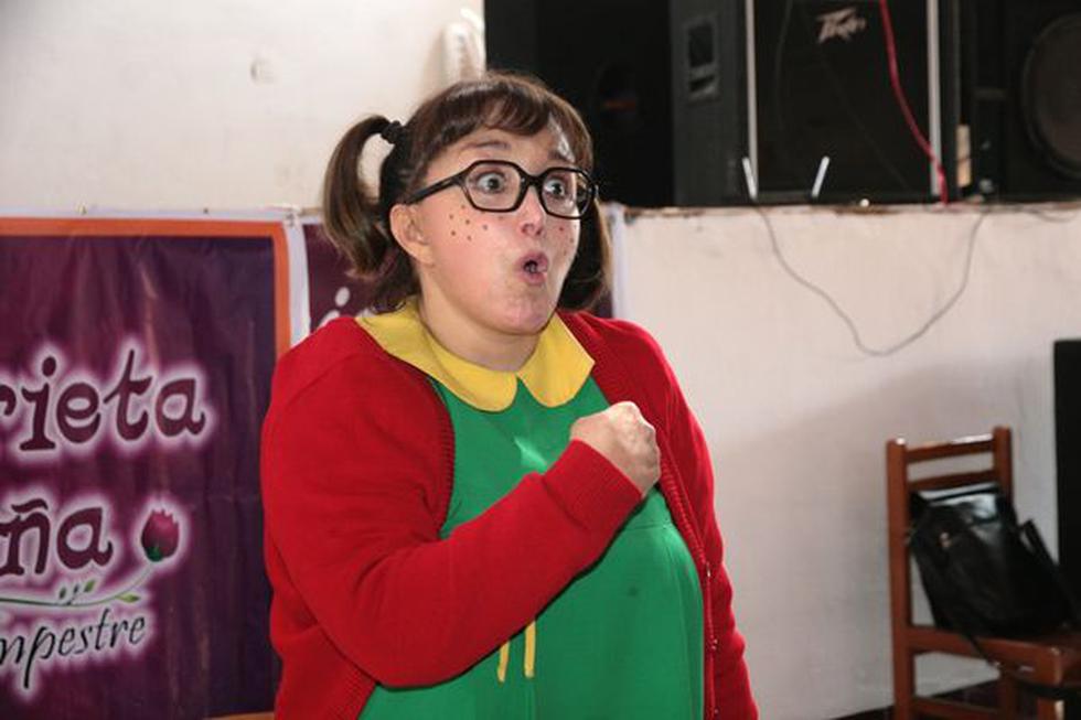 Reconocen trayectoria de la 'chilindrina'