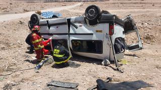 Moquegua: Un muerto y 18 heridos deja accidente en la Panamericana Sur