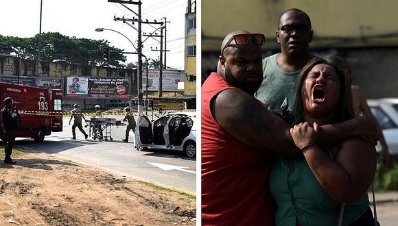 Brasil: Militares dispararon más de 80 balazos a un músico dentro de su auto con su familia (FOTOS)