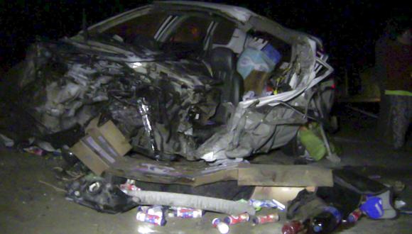 Ica: Un muerto en Santiago por accidente de tránsito