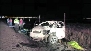 Siete miembros de una familia sufren accidente en vía Carhuamayo-Junín en Huancayo