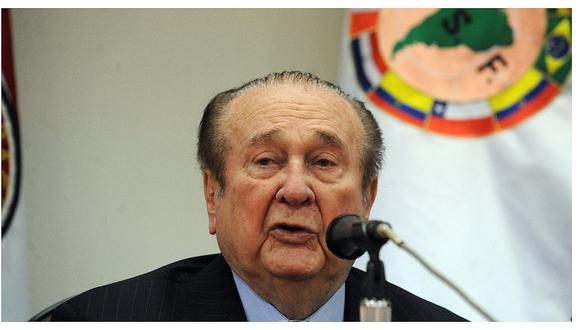 Falleció Nicolás Leoz, el expresidente de la Conmebol 