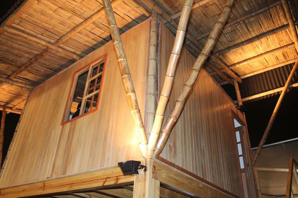 Usan bambú para edificar viviendas resistentes en zonas sísmicas