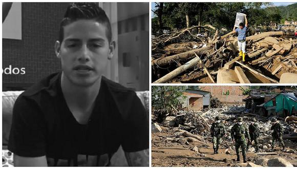 ​Facebook: Jame Rodríguez impulsa campaña de apoyo a damnificados por avalancha en Mocoa