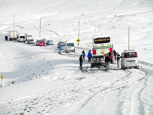 Senamhi anuncia nevada en las partes altas de la región Arequipa