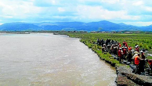Desborde de río afectó a 60 familias y 30 hectáreas de cultivo en Cabanilla