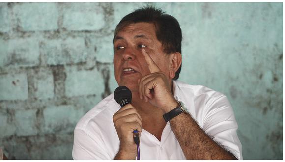 Alan García: "No me mezclen en sobornos y coimas de gente sin moral"