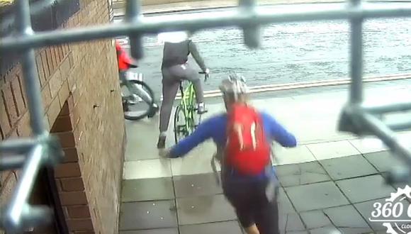 Facebook: intentó robar bicicleta pero dueño lo descubrió y le dio su merecido (VIDEO)