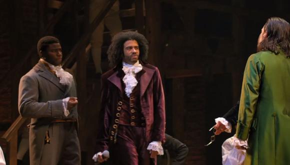 “Hamilton”: el aclamado musical ya está disponible en Disney+ (Foto: captura)