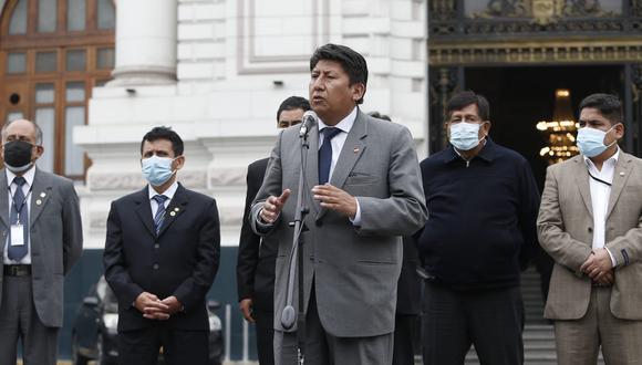 De la bancada de Perú Libre se han desprendido otros dos grupos: Perú Democrático y el Bloque Magisterial. Foto: Jorge.cerdan/@photo.gec