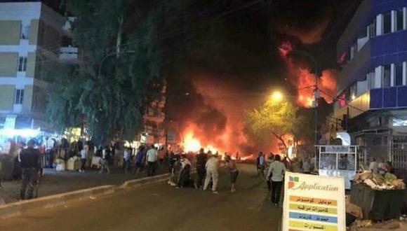 Irak: Explosión de coches bomba sacude el centro de Bagdad (VIDEO)
