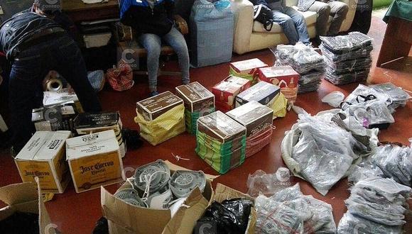 Contrabandistas abandonan mercadería de contrabando valorizado en 10 mil soles