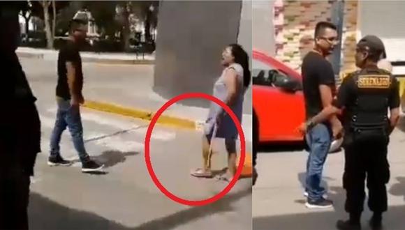 Madre casi golpea a su hijo por dejar a sus nietos y ser infiel a su esposa con venezolana (VIDEO)
