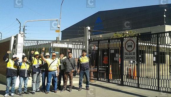 Aceros Arequipa se traslada a Pisco y trabajadores protestan