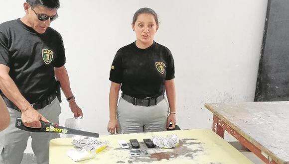 Piura: Mujer intenta pasar tres celulares a Río Seco escondidos en su vagina 