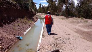 Contraloría Ayacucho alertó riesgos en obra de riego Ustunaccocha