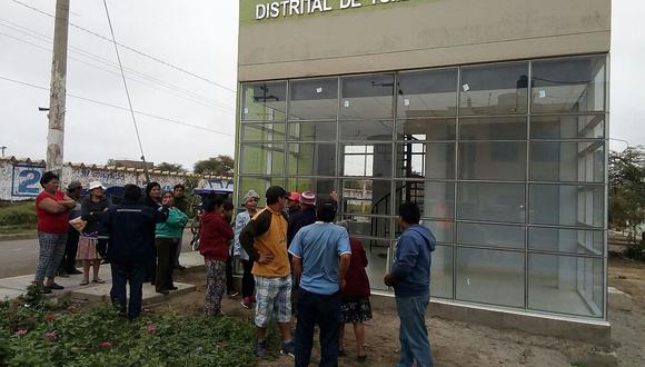 Chiclayo: Trabajador cae de las escaleras en caseta de Serenazgo y queda grave