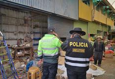 Explosión causa zozobra en conocido mercado de Juliaca 