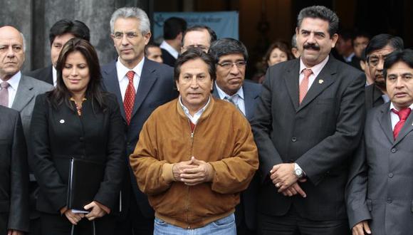 Hermetismo en reunión de Alejandro Toledo con dirigentes de Perú Posible