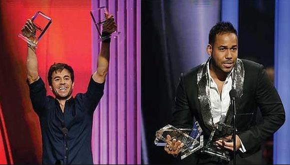 ​Romeo Santos y Enrique Iglesias arrasan Premios Billboard a la Música Latina