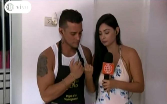 Christian Domínguez y Pamela Franco anunciaron que se casarán este año.  (Foto: América Televisión)