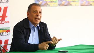 Marco Arana: La revolución inmediata será derrotar la corrupción y recuperar los derechos fundamentales