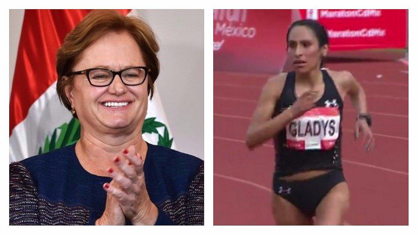 ​Nancy Lange y su emotivo mensaje a Gladys Tejeda por su triunfo en maratón de México