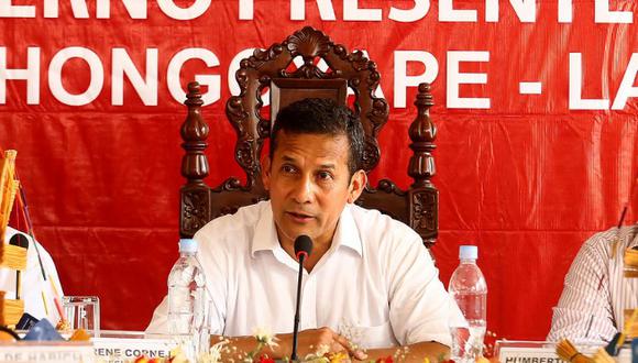 Humala alude fallo contra megacomisión: "Sentencia que enfrenta al Poder Judicial con el Poder Legislativo"