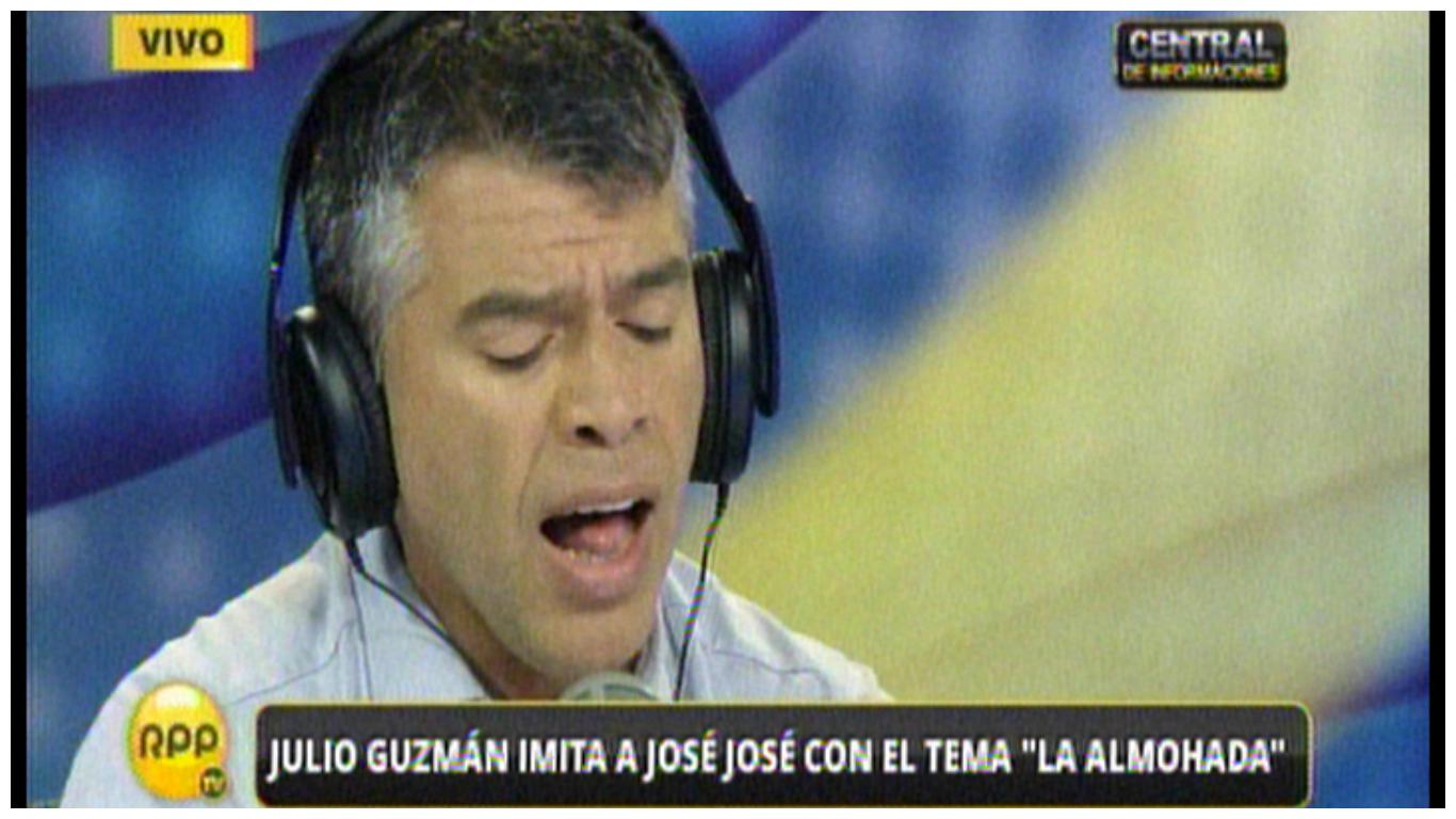 Julio Guzmán imita a José José en Los Chistosos ¿qué te parece? [VIDEO]