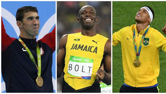 Río 2016: Phelps, Bolt y Neymar lideraron conversaciones en Facebook