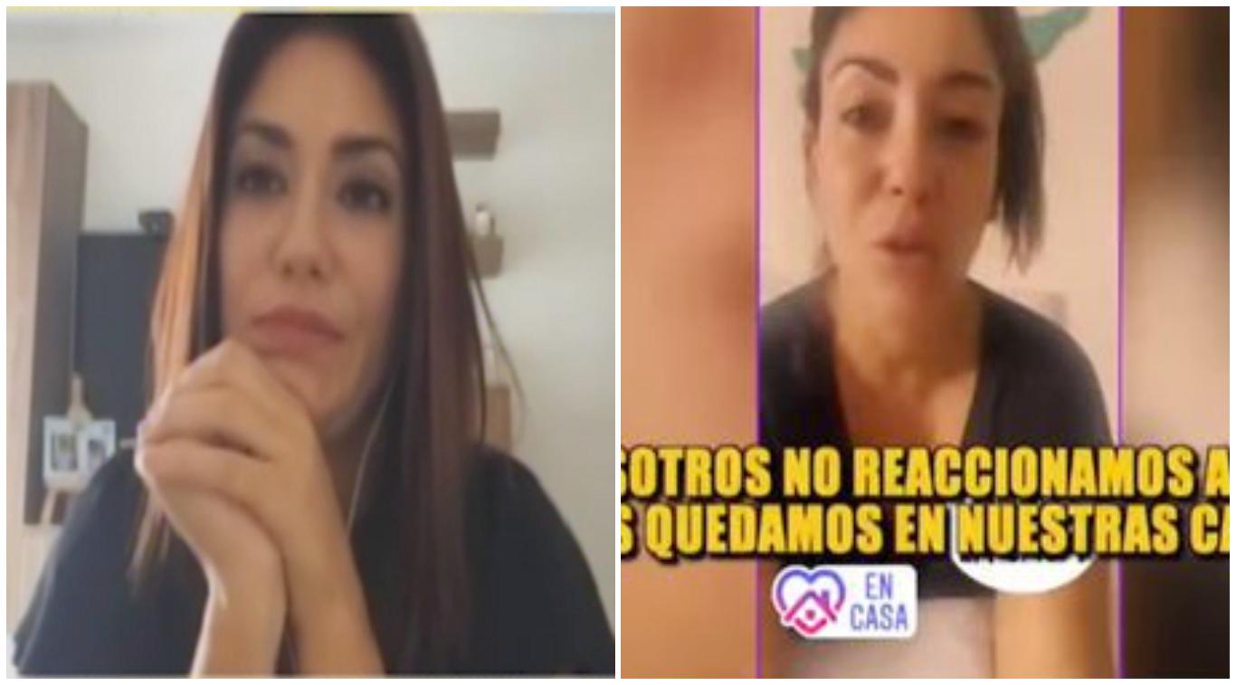 Tilsa Lozano responde a críticas por llorar al hablar del coronavirus.