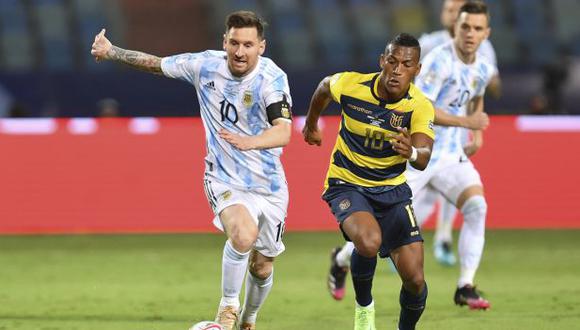 Ecuador vs. Argentina: chocan en Guayaquil en el cierre de las Eliminatorias para Qatar 2022. (Foto: AFP)
