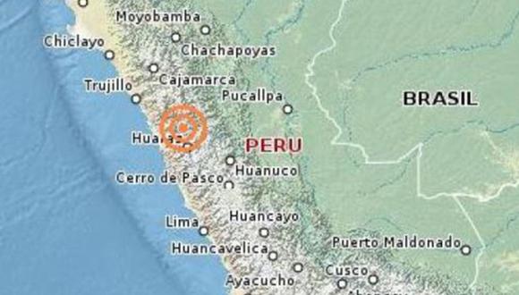 Áncash: Se produjo sismo de 4 grados de magnitud
