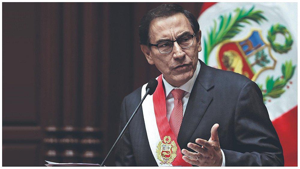 Vizcarra plantea la “refundación institucional del país” a partir  de su nuevo gobierno