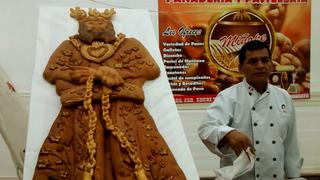 Asombrosas figuras hechas a base de pan en Monsefú  (VIDEO)