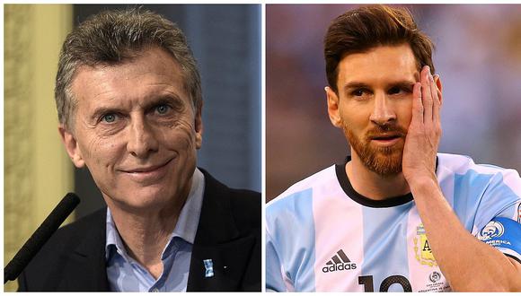 Mauricio Macri:"Lionel Messi es lo más grande que tenemos en Argentina y hay que cuidarlo"