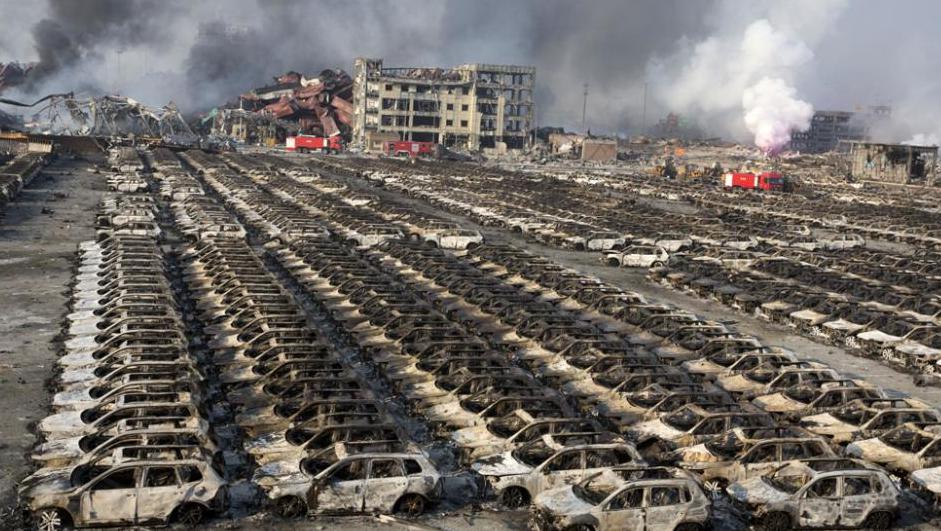China detiene a 12 personas por las explosiones en Tianjin