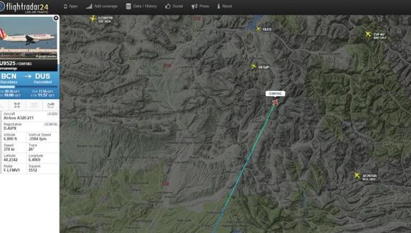 ​¡Urgente! Se estrella avión en los Alpes franceses con 152 pasajeros