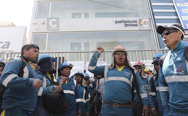 Empresa suspende conexiones de gas en Arequipa hasta el próximo año