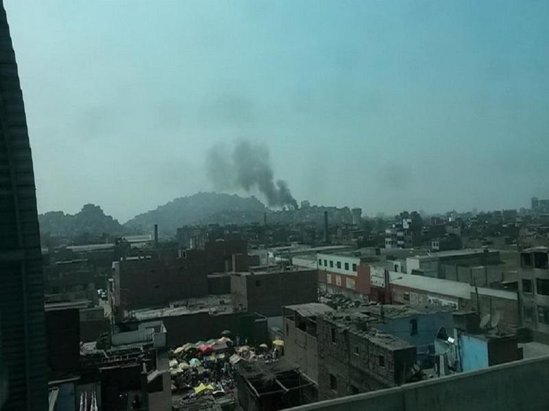 La Victoria: Doce familias afectadas tras incendio en Cerro San Cosme 