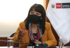 Mirtha Vásquez pide a Mesa Directiva del Congreso marcar distancia “expresamente” de propuesta de vacancia presidencial