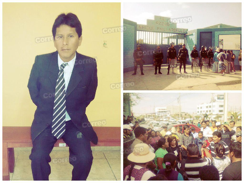 Padres rompen lunas de patrullero policial por impedir linchamiento de presunto violador